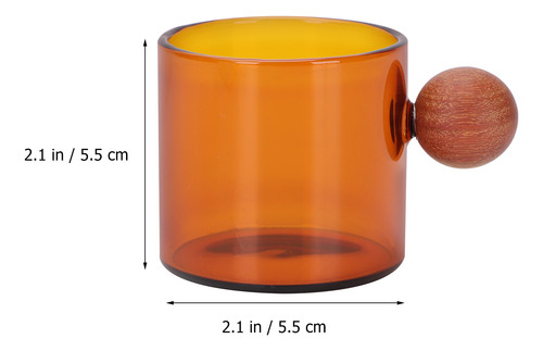 Vaso De Jugo Resistente Al Calor De Vidrio Con Alto Contenid