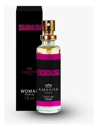 Perfume Feminino Escandalosa Amakha Paris 15ml