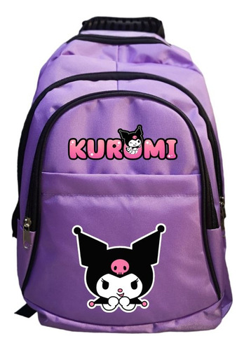 Mochila Escolar Sanrio Kuromi