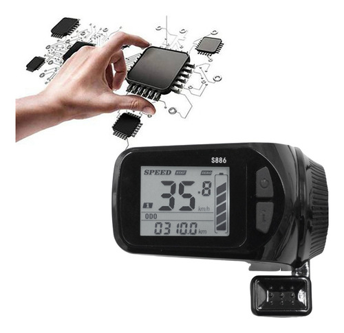 Yd1 Acelerador De Pulgar Con Panel De Pantalla Lcd