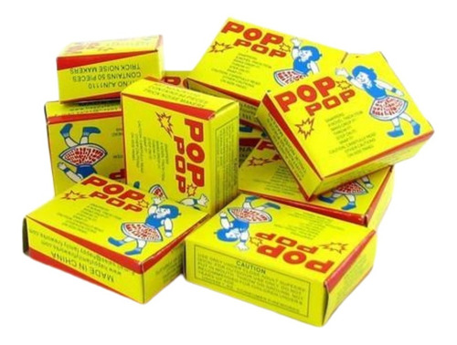 100 Cajas Brujitas Pop Pop Juguete Broma Economico Fiesta