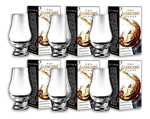 Glencairn Vasos Para Whisky, De Cristal, Juego De 6