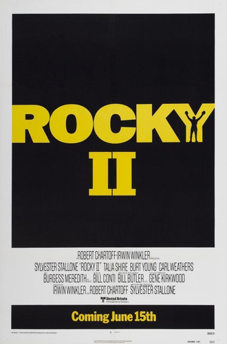 Pósters Película Rocky 2 - 1979 - 42x30