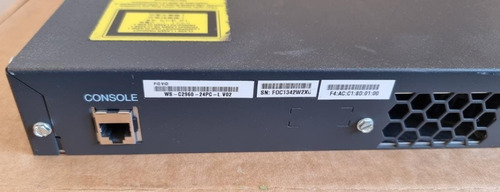 Switch Cisco Ws-c2960-24pc-l Catalyst (Usado)