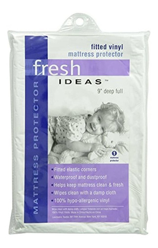 Fresh Ideas Protector De Colchón Impermeable 100% Vinilo Hip