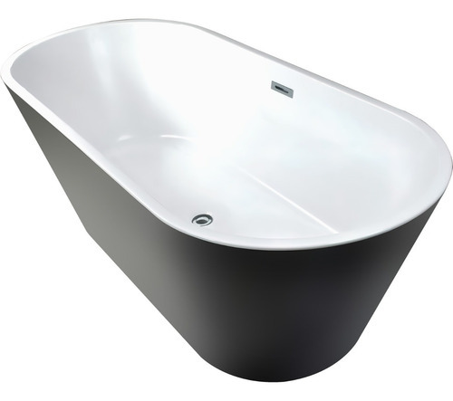 Tina Baño Lujo 2 Personas Fibra De Vidrio 169 X 75.5 X 59 Cm Color Blanco