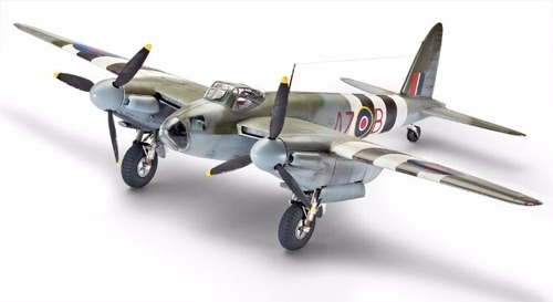 Avião De Havilland Mosquito Mk.iv - 1/32 Montado Plástico