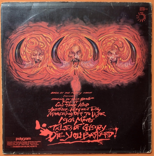 Lp Motorhead Another Perfect Day 1983 Nacional Vg Vinil (Usado)