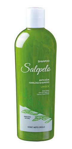 Shampoo Salepelo, Anticaida, 390ml, Natural, Flete Gratis