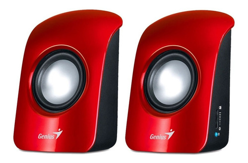 Parlante Genius SP-U115  rojo rubí