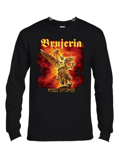 Polera Ml Brujeria Angel Chilango Metal Abominatron