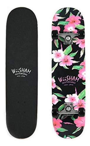 Wiisham Skateboards Pro 31 Pulgadas Monopatines Completos Pa