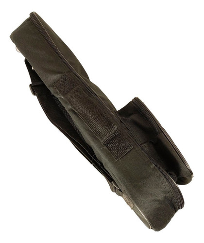 Funda Ukelele Soprano Acolchada Negra Kemuel Cuo