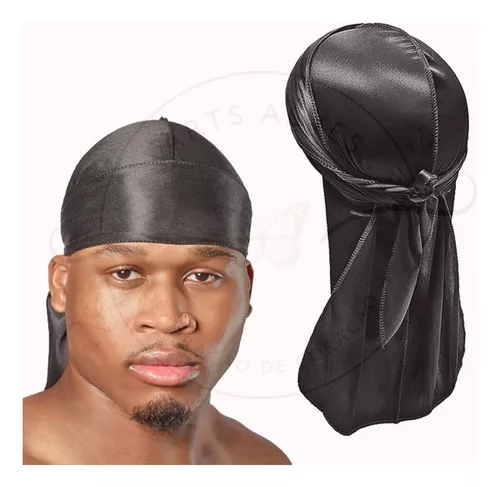 Durag Bandana Dureg Para Fazer Waves Branca : : Moda