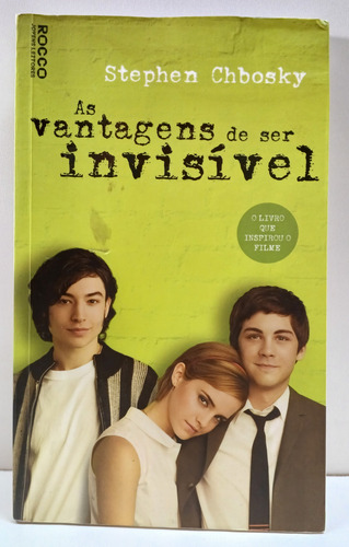 Livro As Vantagens De Ser Invisível - Stephen Chbosky (Usado)