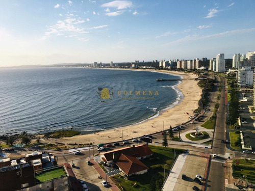 Apartamento De 3 Dor, 3 Baños ( 2 En Suite), Balcon Con Vista A La Playa Mansa Y Brava. En Una Excelente Ubicacion. Consulte!!!!! Por Alquiler- Ref: 2199