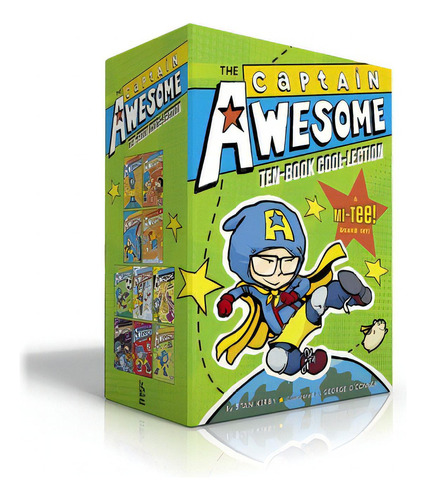 The Captain Awesome Ten-book Cool-lection (boxed Set): Captain Awesome To The Rescue!; Vs. Nacho ..., De Kirby, Stan. Editorial Little Simon, Tapa Blanda En Inglés