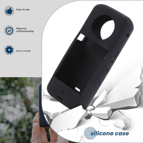 Funda Protectora De Lente Selfie Stick Para X3 Para Insta3-f