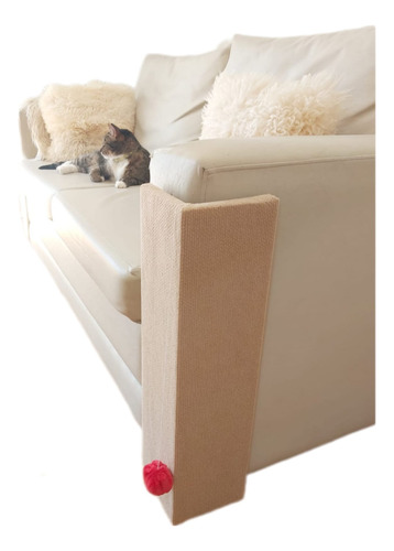 Rascador Esquinero - Para Gatos - Ideal Para Sillón Y Pared.