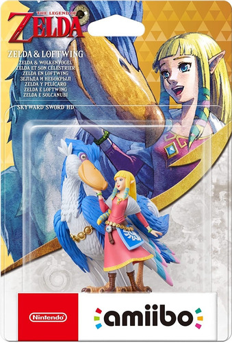 Nintendo The Legend Of Zelda Zelda & Loftwing Amiibo