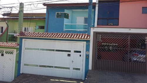 Sobrado Com 3 Dormitórios À Venda, 200 M² - Vila Scarpelli - Santo André/sp - So20219