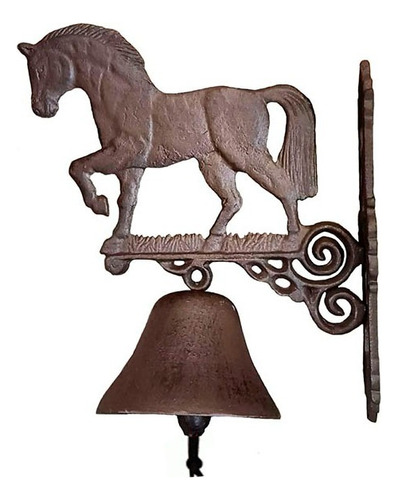 Campana De Hierro Diseño Caballo