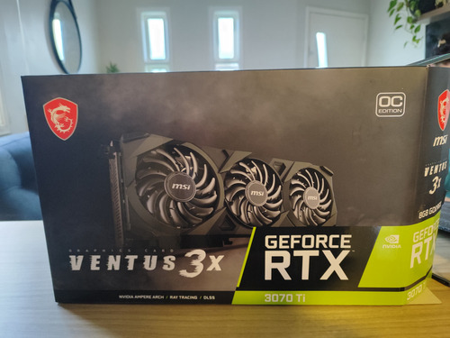 Placa De Vídeo Nvidia Msi Ventus Geforce Rtx 3070 Ti 8gb