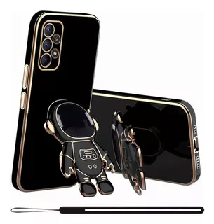 Funda Para Samsung Soporte De Astronauta + 1 Micas A73