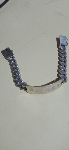 Esclava De Plata Caballeros Ley 925 (Usado)
