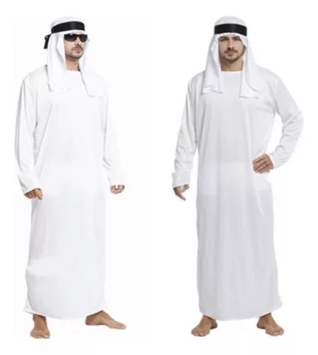 barricada pala Impermeable Traje De Arabe Hombre | MercadoLibre 📦