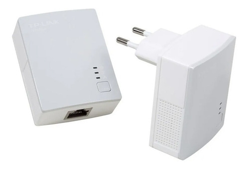 Kit Extensor Powerline Wi-fi 300mbps Av600 Tl-wpa4220 Dbs