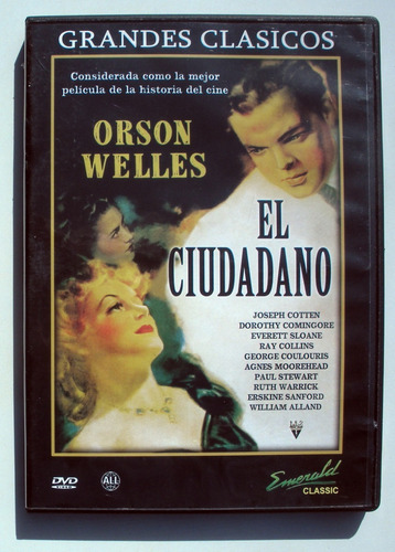 Dvd - El Ciudadano - The Citizen Kane Orson Welles