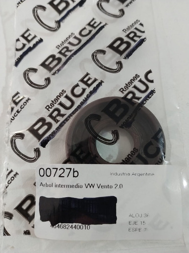 Reten Árbol De Levas Volkswagen Vento Motor 2.0 Cod 727b