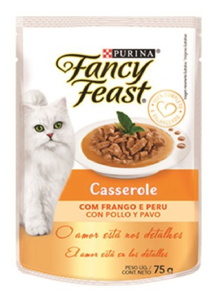 Fancy Feast Casserole Pollo Pavo - 85gr - Petonline