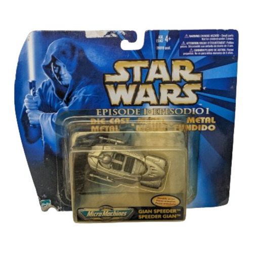 Gian Speeder Episodio 1 Naboo Figura Accion Star Wars Metal 