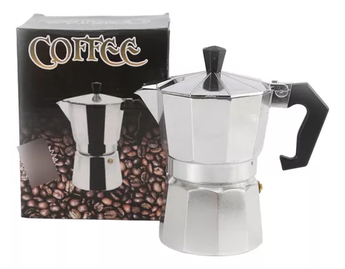 Pack Cafetera Espresso Moka Italiana + Cafe Molido Chuncho