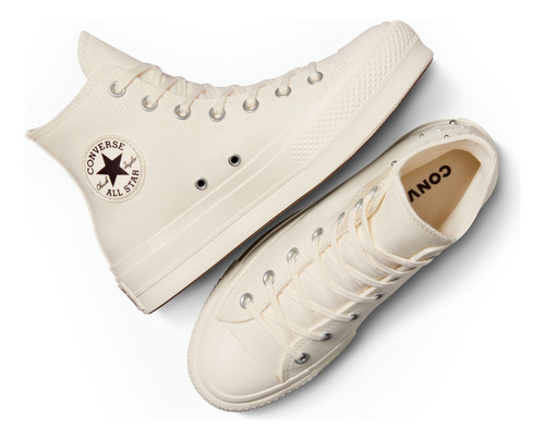 Tenis Converse Lift Hi Mended Embellishment A12512c Mujer