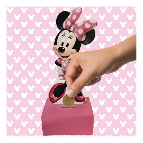 Minnie Mouse Alcancias Centro De Mesa 20pizas