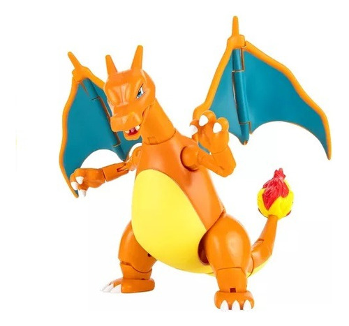 Muñeco Pokemon Battle Charizard Deluxe Action Orig 