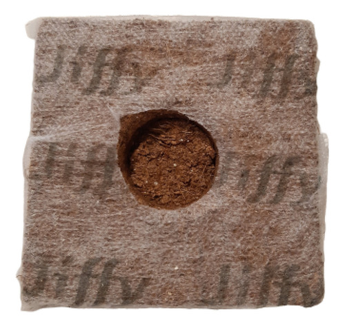 Pack Jiffy Growblock Turba Germinación Esquejes 5x5 X 5u