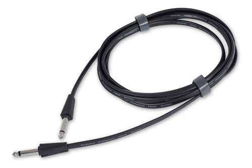 Cable Rockboard Flat Para Instrumento Rbo Cab Fl 300blk Ss W