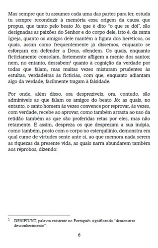 Coleção Moralia In Iob - Comentário Literal Ao Livro De Jó