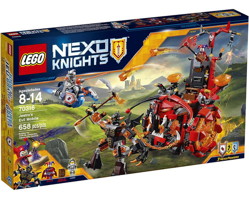 Lego Nexoknights El Vehículo Malvado De Jestro 70316