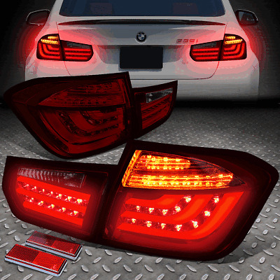 [led Neon Tube Bar]for 12-15 Bmw F30 F31 Sedan Tail Ligh Zzf