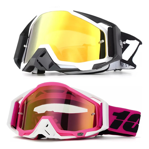 2pz Googles Motocross Tácticas Ajustable Lentes Deportivas