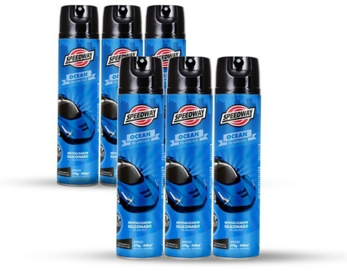 Silicona Para Auto Speedway Aerosol X 420 Cc Ocean X 6 Un.