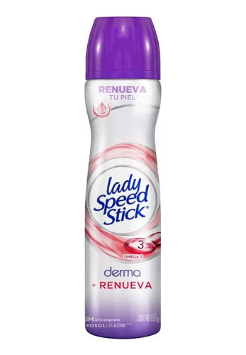 Lady Speed Stick Desodorante En Spray Derma Omega 3 91g