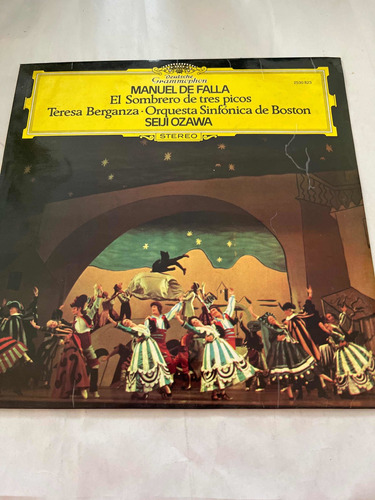 Manuel De Falla El Sombrero De Tres Picos Lp Deutsche