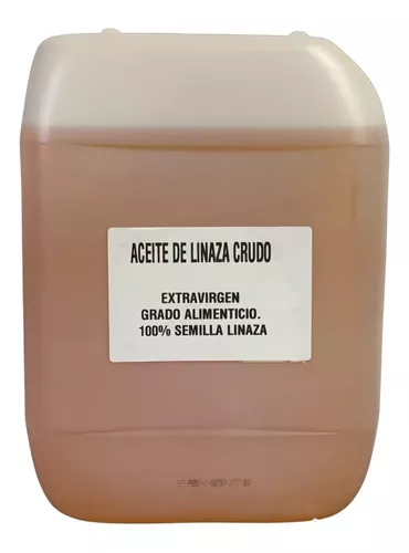 Aceite De Linaza Crudo Para Madera 4 Lts