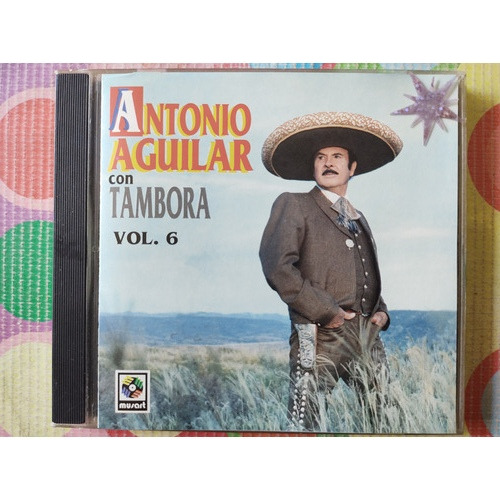 Antonio Aguilar Cd Con Tambora Vol.6 V